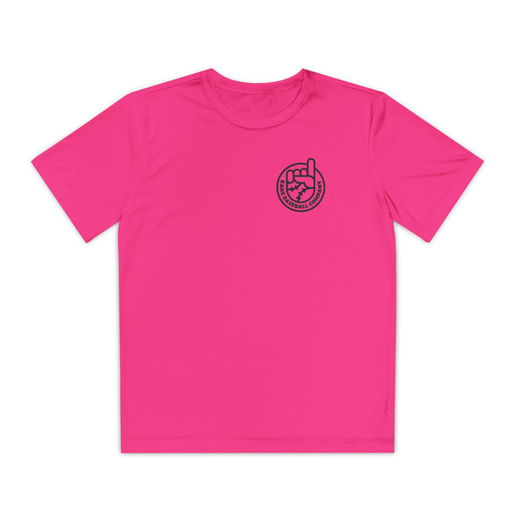 Kids One Day or Day One Dry Fit Tee - Rake Baseball Company - RAKE BASEBALL | BASEBALL T-SHIRT | BASEBALL CLOTHING | GOOD VIBES ONLY