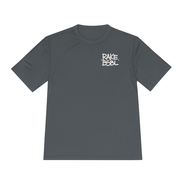 Positive Mental Attitude Dry Fit Tee - Rake Baseball Company - RAKE BASEBALL | BASEBALL T-SHIRT | BASEBALL CLOTHING | GOOD VIBES ONLY