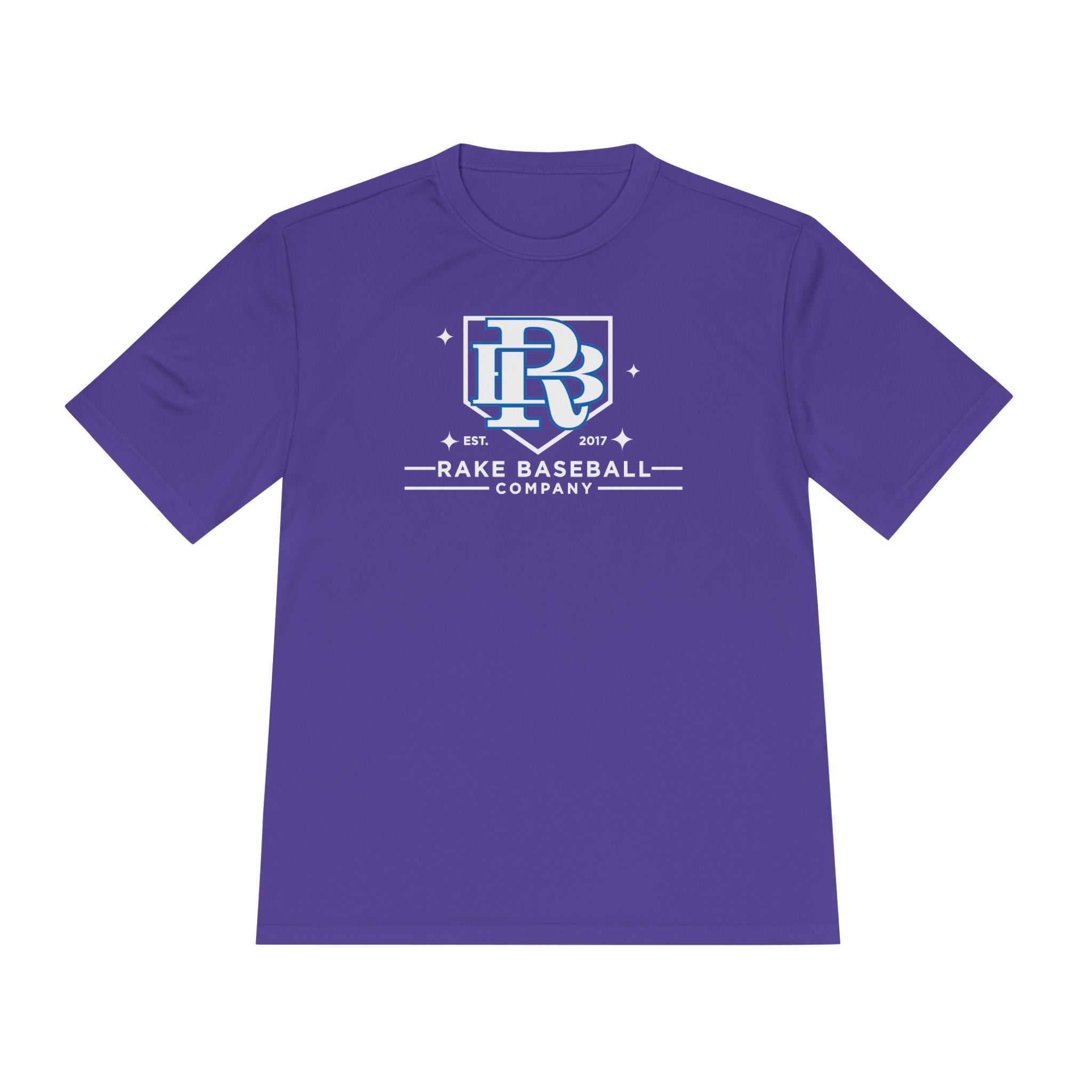 Rake Baseball Homeplate Tee Dry Fit Tee - Rake Baseball Company - RAKE BASEBALL | BASEBALL T-SHIRT | BASEBALL CLOTHING | GOOD VIBES ONLY