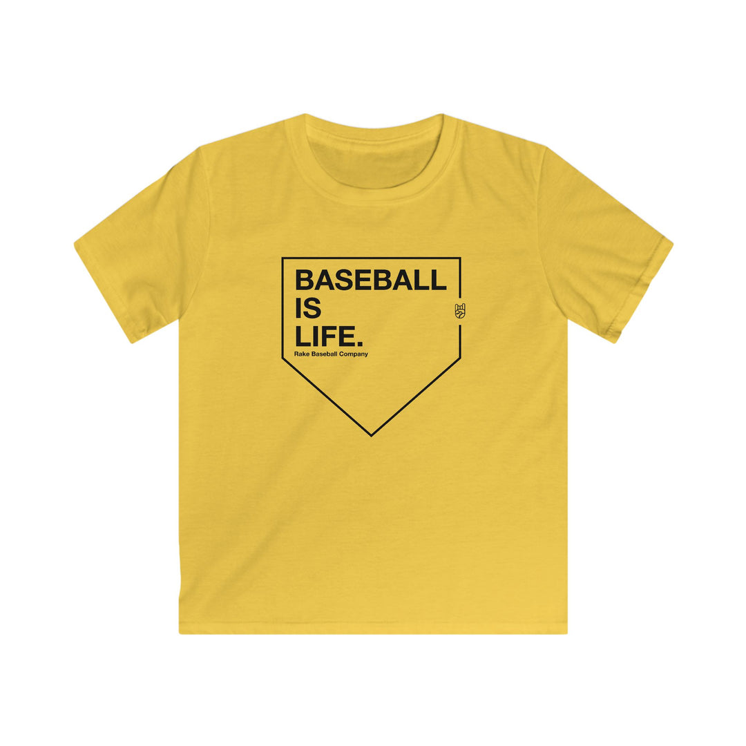 Kids Baseball Is Life Tee