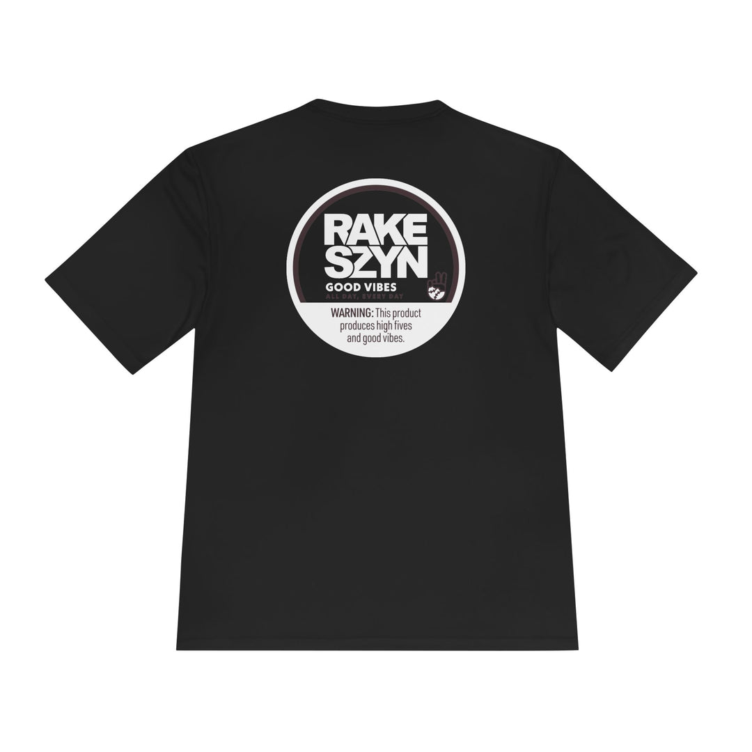 Rake SZYN Dry Fit Tee - Rake Baseball Company - RAKE BASEBALL | BASEBALL T-SHIRT | BASEBALL CLOTHING | GOOD VIBES ONLY