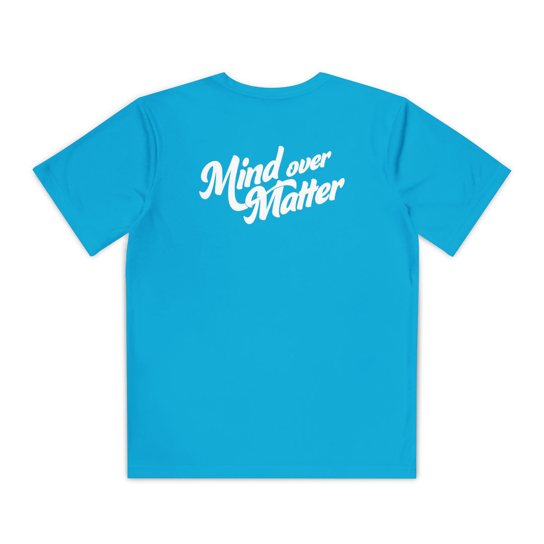 Kids Mind Over Matter Dry Fit Tee - Rake Baseball Company - RAKE BASEBALL | BASEBALL T-SHIRT | BASEBALL CLOTHING | GOOD VIBES ONLY