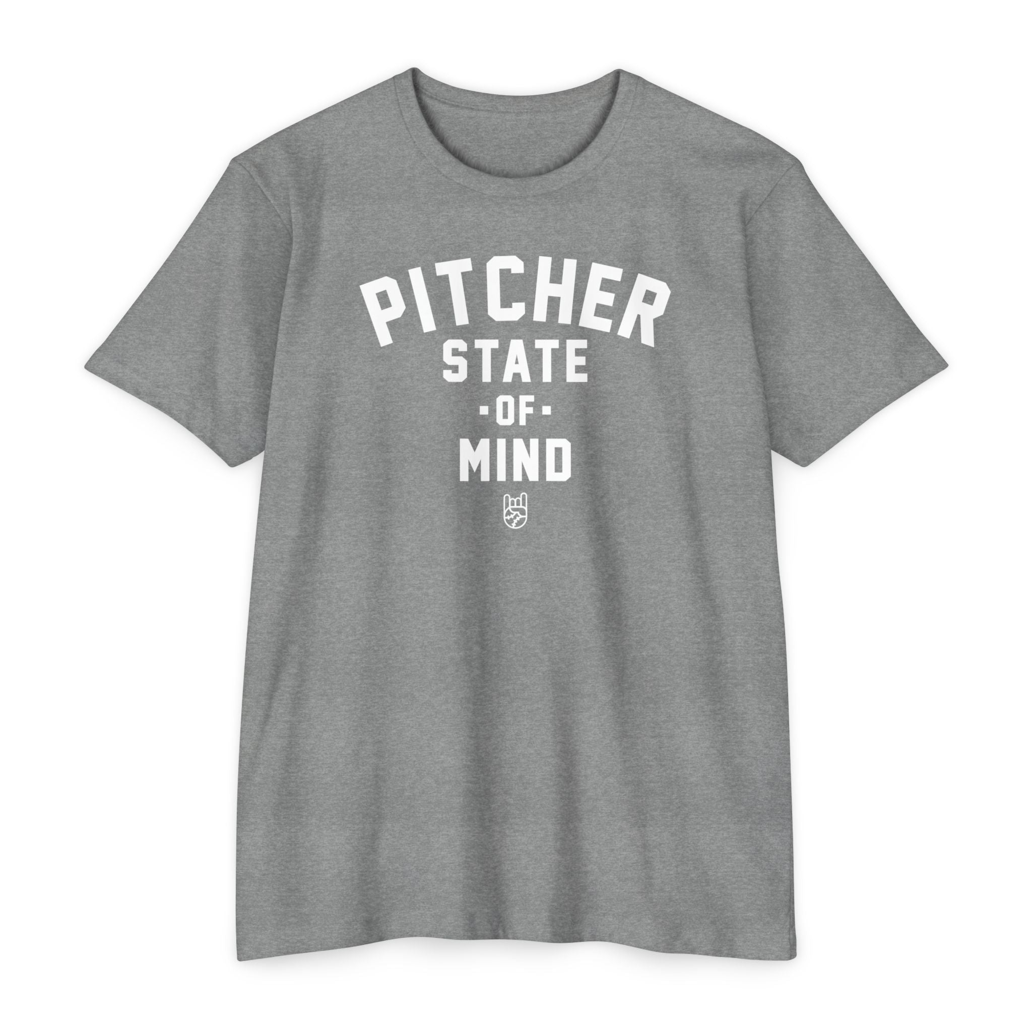 Pitcher State of Mind Tee - Rake Baseball Company - RAKE BASEBALL | BASEBALL T-SHIRT | BASEBALL CLOTHING | GOOD VIBES ONLY