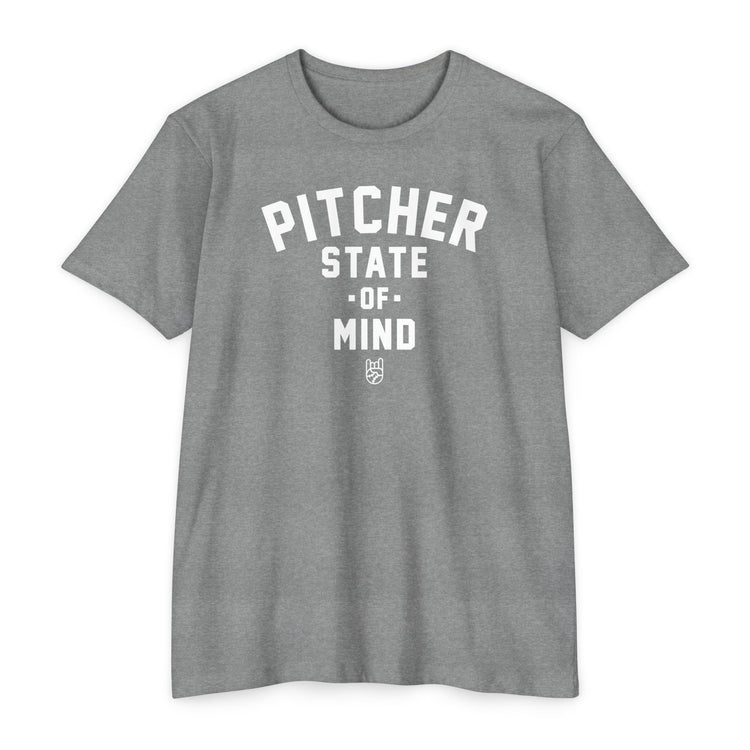 Pitcher State of Mind Tee - Rake Baseball Company - RAKE BASEBALL | BASEBALL T-SHIRT | BASEBALL CLOTHING | GOOD VIBES ONLY