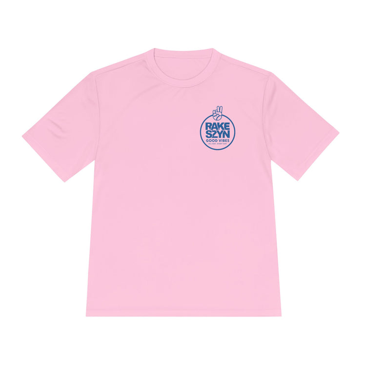 Rake SZYN Dry Fit Tee - Rake Baseball Company - RAKE BASEBALL | BASEBALL T-SHIRT | BASEBALL CLOTHING | GOOD VIBES ONLY