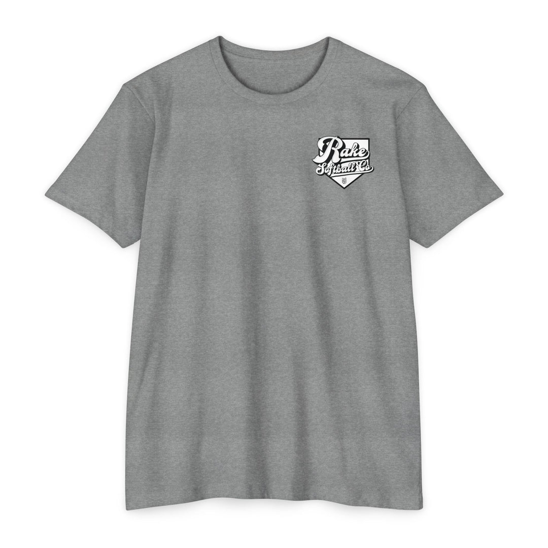 Rake Softball Co. Tee - Rake Baseball Company - RAKE BASEBALL | BASEBALL T-SHIRT | BASEBALL CLOTHING | GOOD VIBES ONLY