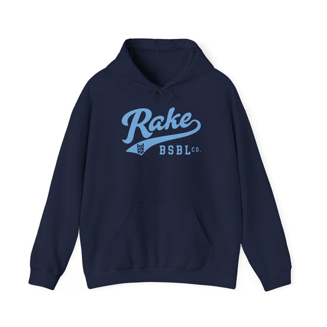 Rake Blue Scripted Hoodie