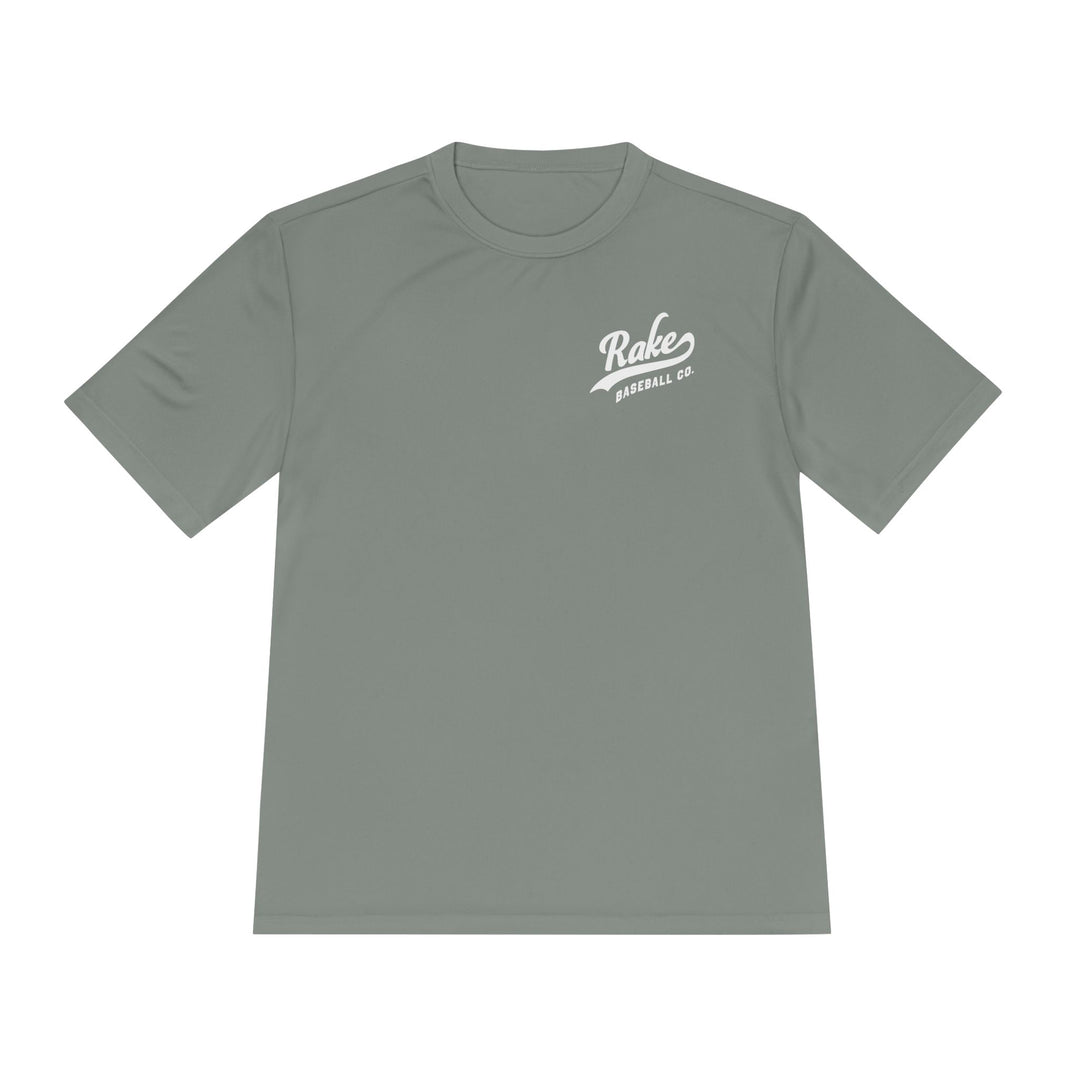 Mind Over Matter Dry Fit Tee - Rake Baseball Company - RAKE BASEBALL | BASEBALL T-SHIRT | BASEBALL CLOTHING | GOOD VIBES ONLY