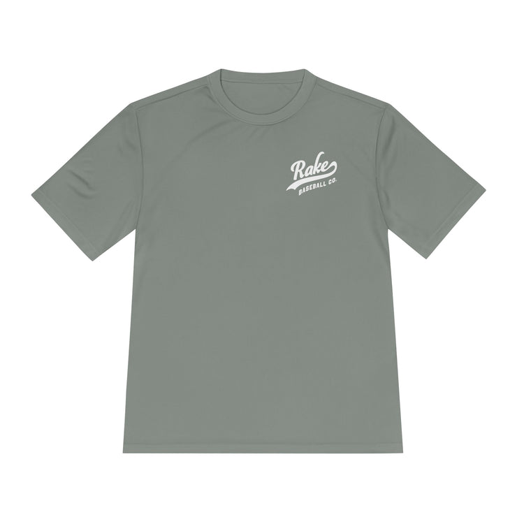 Mind Over Matter Dry Fit Tee - Rake Baseball Company - RAKE BASEBALL | BASEBALL T-SHIRT | BASEBALL CLOTHING | GOOD VIBES ONLY