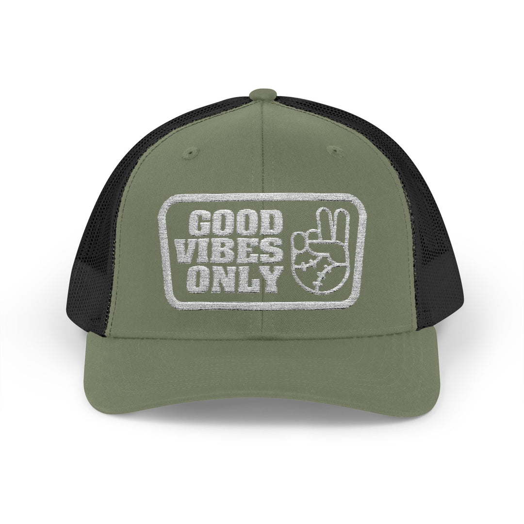 Good Vibes Only Snapback Trucker Cap
