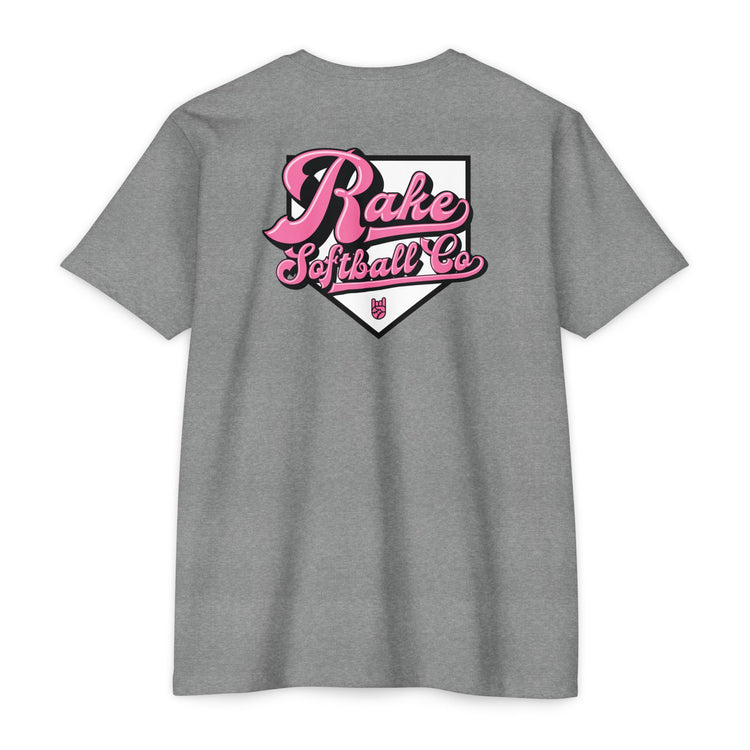 Rake Softball Co. Tee - Rake Baseball Company - RAKE BASEBALL | BASEBALL T-SHIRT | BASEBALL CLOTHING | GOOD VIBES ONLY