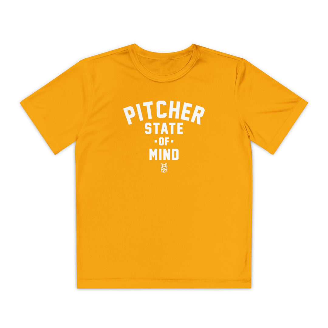 Kids Pitcher State Of Mind Dry Fit Tee
