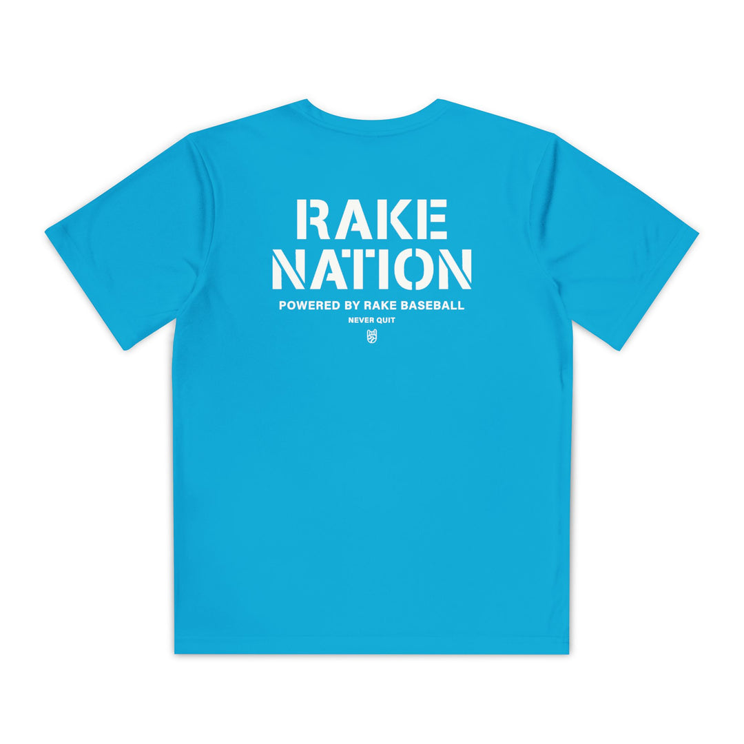 Kids Rake Nation Dry Fit Tee