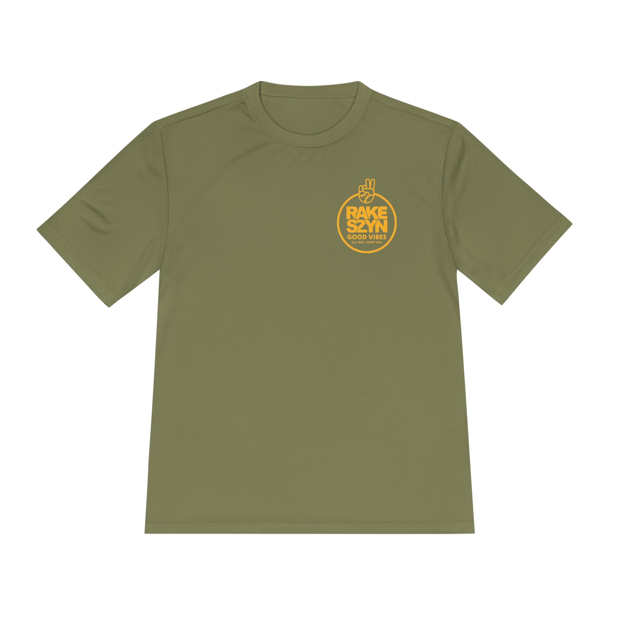 Rake SZYN Dry Fit Tee - Rake Baseball Company - RAKE BASEBALL | BASEBALL T-SHIRT | BASEBALL CLOTHING | GOOD VIBES ONLY