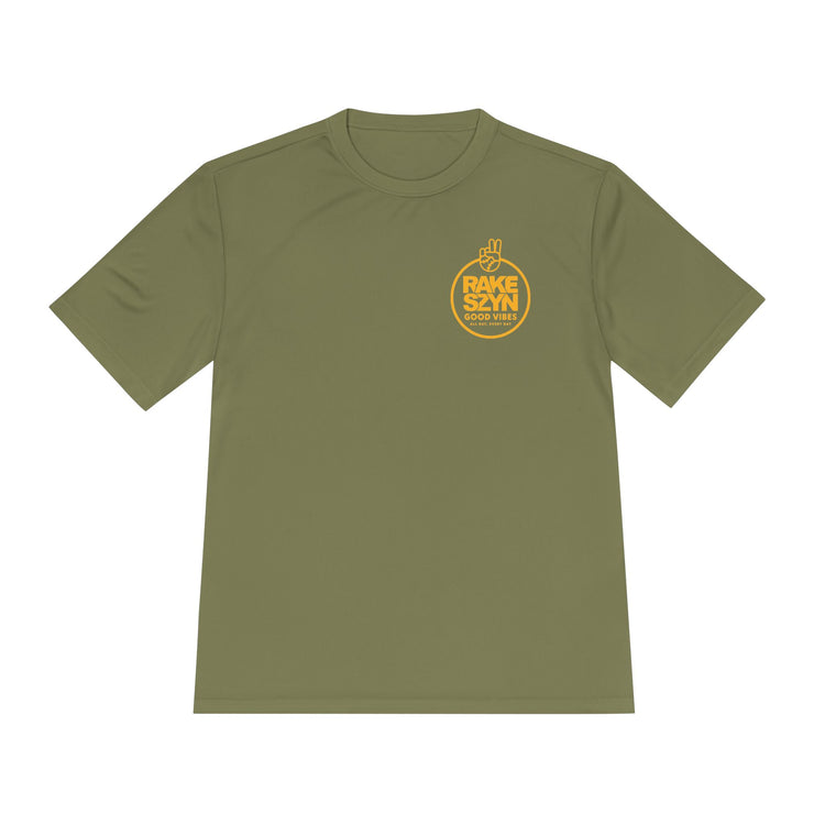 Rake SZYN Dry Fit Tee - Rake Baseball Company - RAKE BASEBALL | BASEBALL T-SHIRT | BASEBALL CLOTHING | GOOD VIBES ONLY