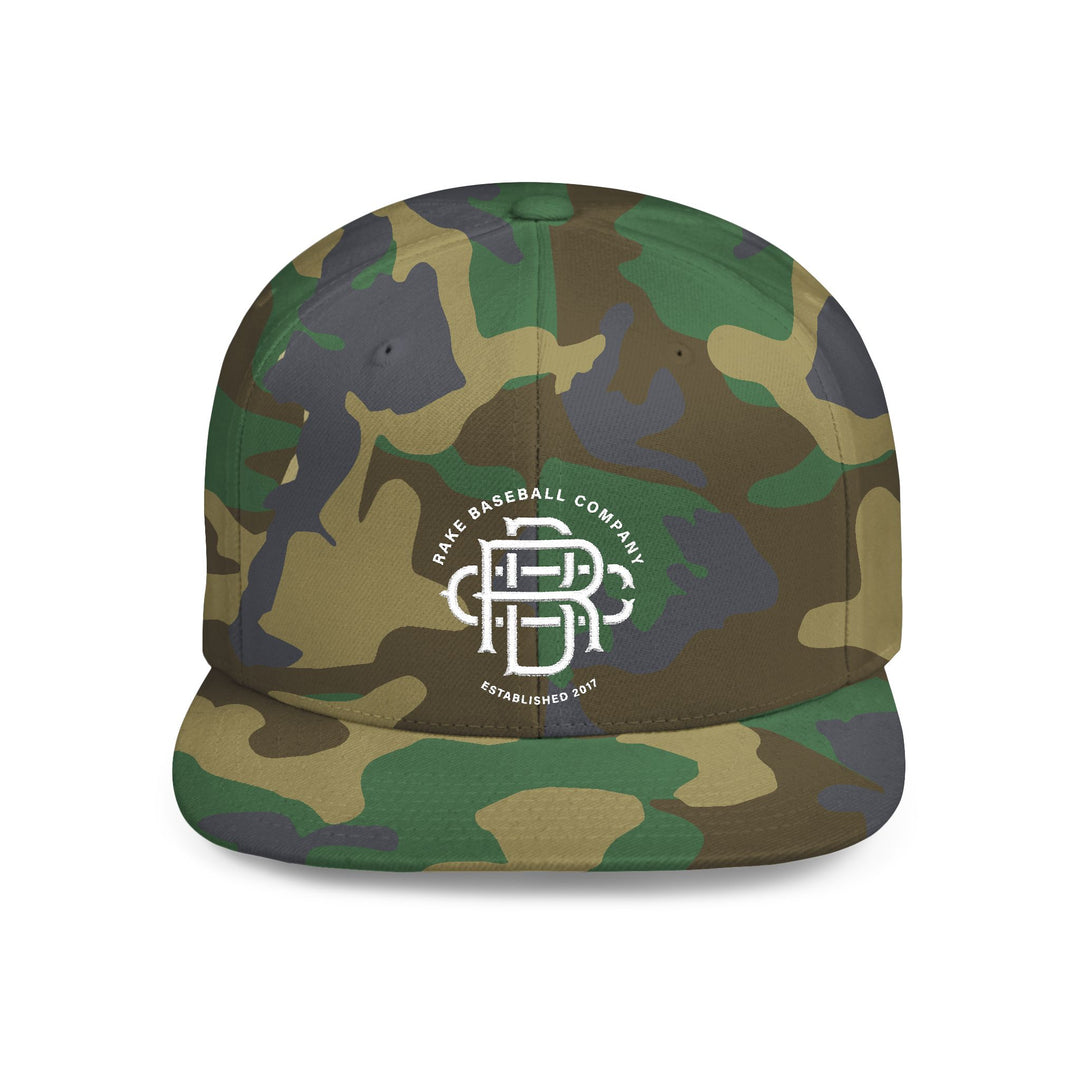 Rake Baseball Company Snapback Hat
