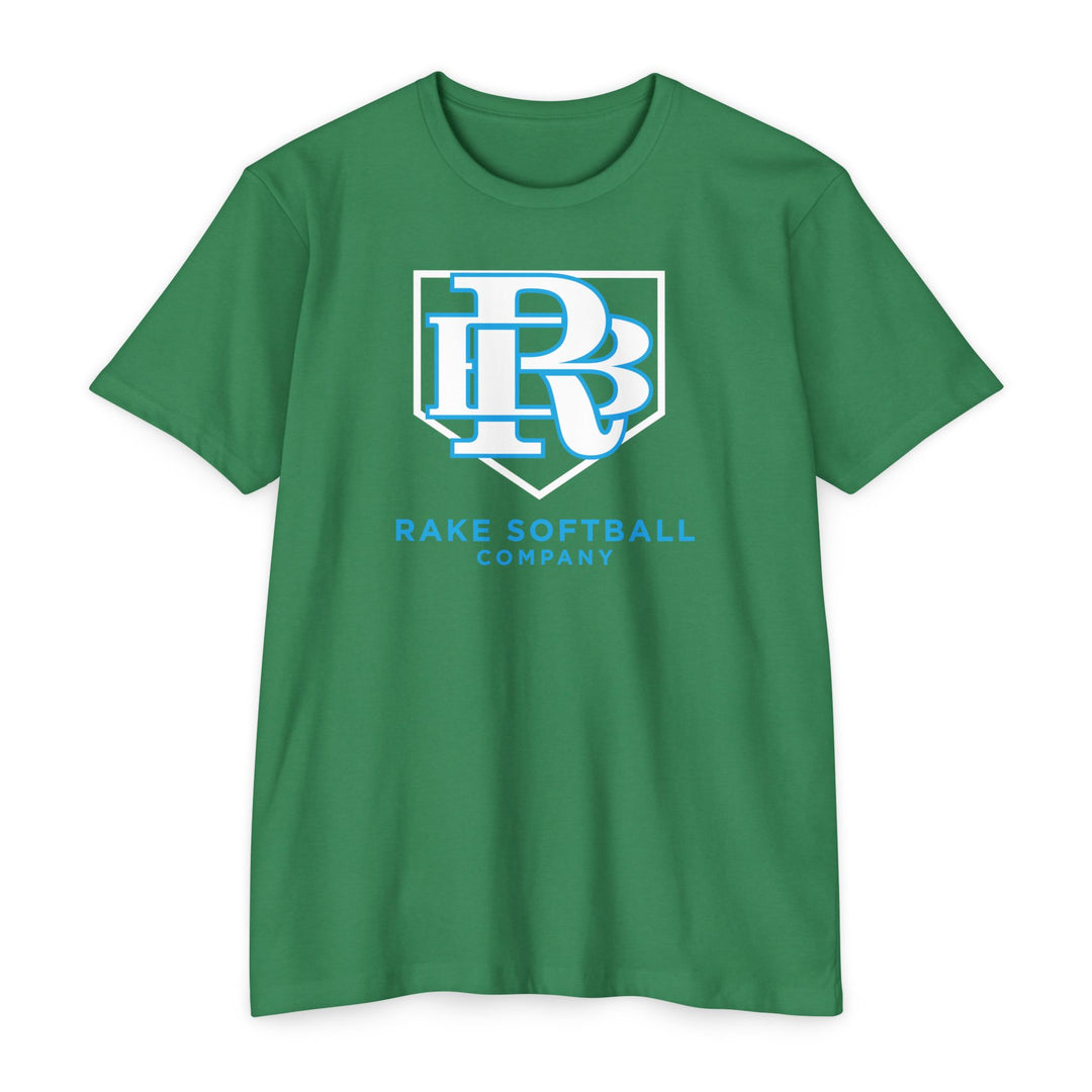 RB Homeplate Softball Tee - Rake Baseball Company - RAKE BASEBALL | BASEBALL T-SHIRT | BASEBALL CLOTHING | GOOD VIBES ONLY