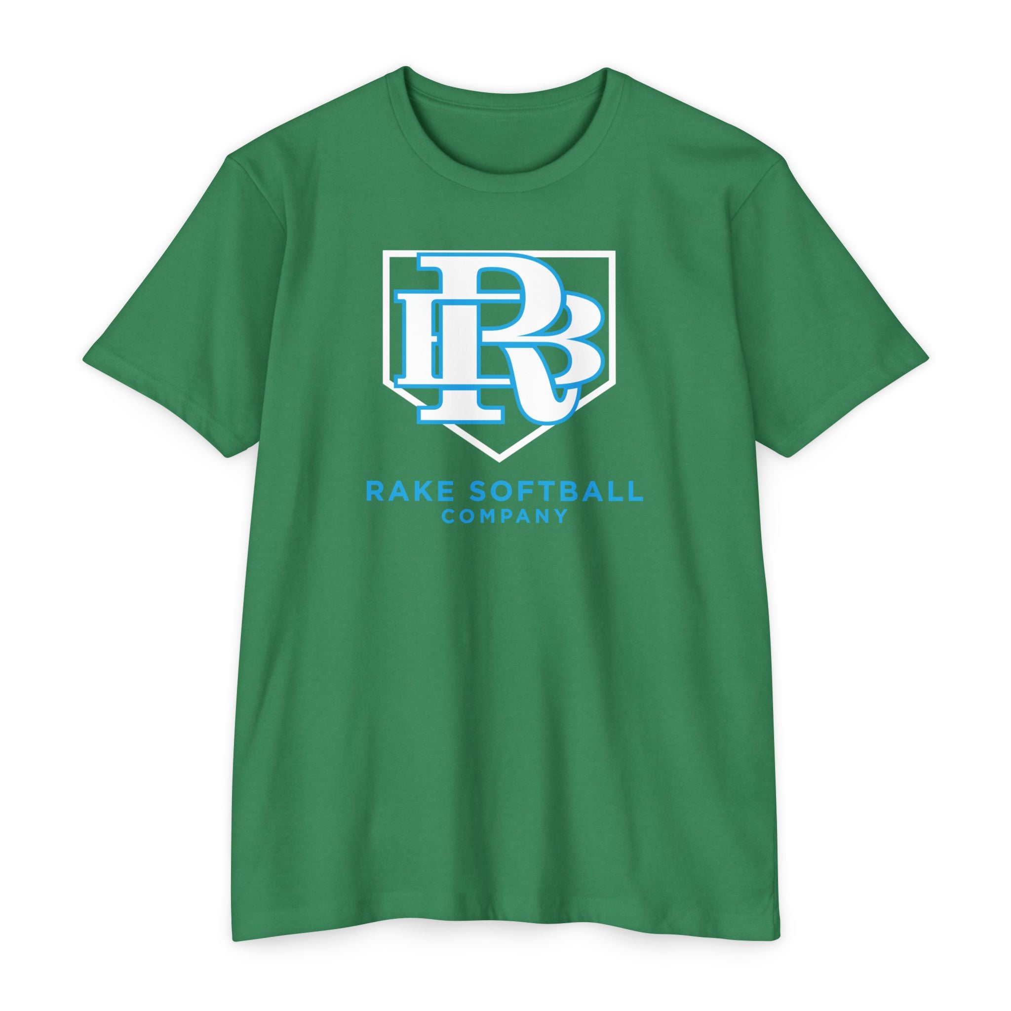 RB Homeplate Softball Tee - Rake Baseball Company - RAKE BASEBALL | BASEBALL T-SHIRT | BASEBALL CLOTHING | GOOD VIBES ONLY
