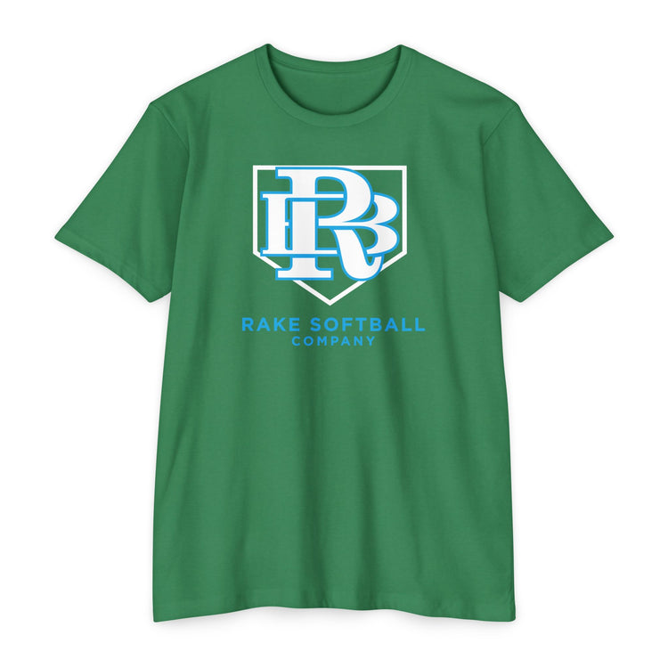 RB Homeplate Softball Tee - Rake Baseball Company - RAKE BASEBALL | BASEBALL T-SHIRT | BASEBALL CLOTHING | GOOD VIBES ONLY
