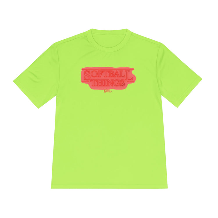 Softball Things Dry Fit Tee - Rake Baseball Company - RAKE BASEBALL | BASEBALL T-SHIRT | BASEBALL CLOTHING | GOOD VIBES ONLY