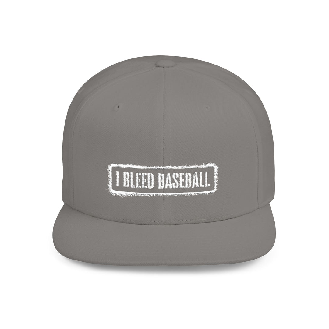 I Bleed Baseball Snapback Hat