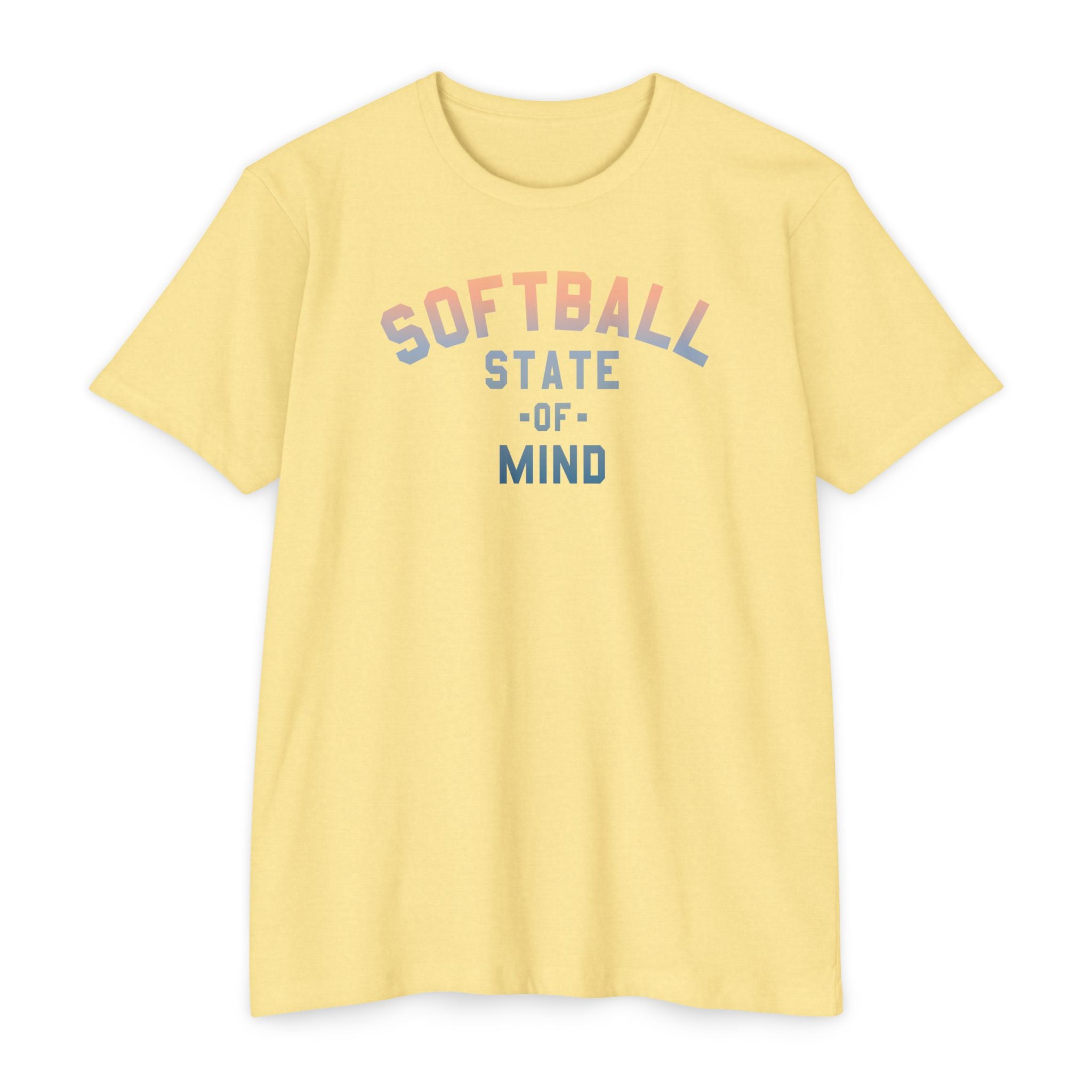 Softball State Of Mind Tee - Rake Baseball Company - RAKE BASEBALL | BASEBALL T-SHIRT | BASEBALL CLOTHING | GOOD VIBES ONLY