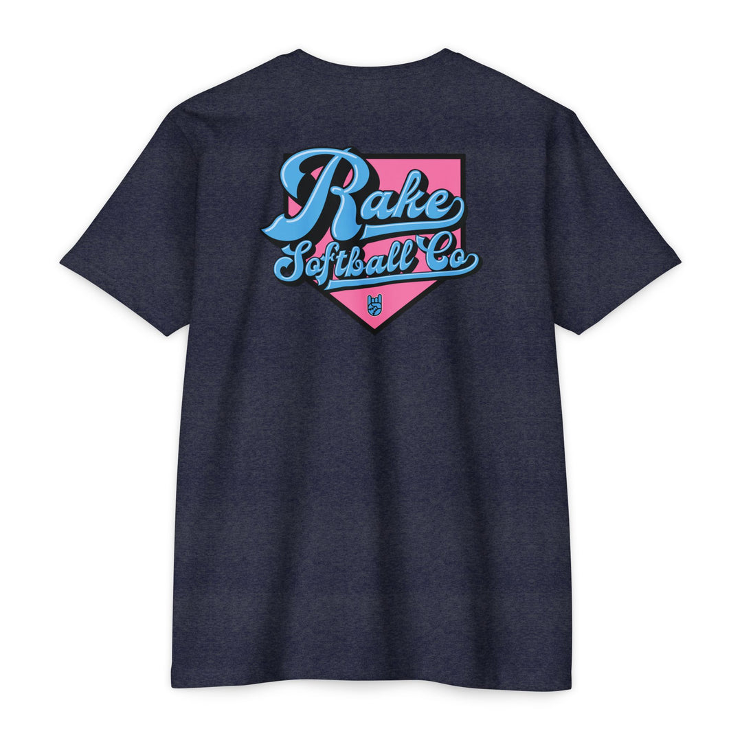Rake Softball Co. Tee - Rake Baseball Company - RAKE BASEBALL | BASEBALL T-SHIRT | BASEBALL CLOTHING | GOOD VIBES ONLY