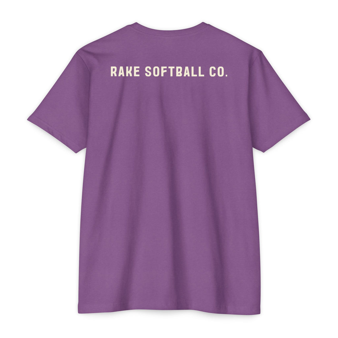 Built to Rake Softball Tee - Rake Baseball Company - RAKE BASEBALL | BASEBALL T-SHIRT | BASEBALL CLOTHING | GOOD VIBES ONLY