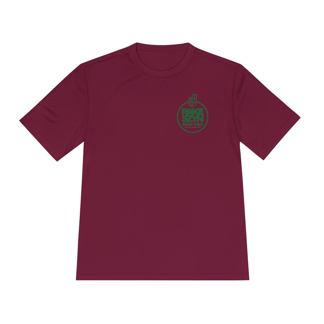 Rake SZYN Dry Fit Tee - Rake Baseball Company - RAKE BASEBALL | BASEBALL T-SHIRT | BASEBALL CLOTHING | GOOD VIBES ONLY