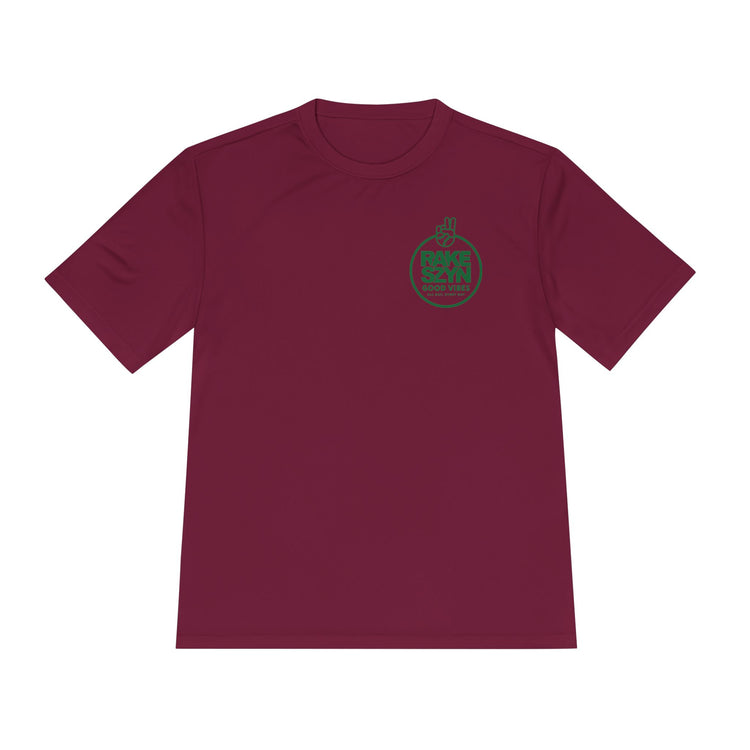 Rake SZYN Dry Fit Tee - Rake Baseball Company - RAKE BASEBALL | BASEBALL T-SHIRT | BASEBALL CLOTHING | GOOD VIBES ONLY