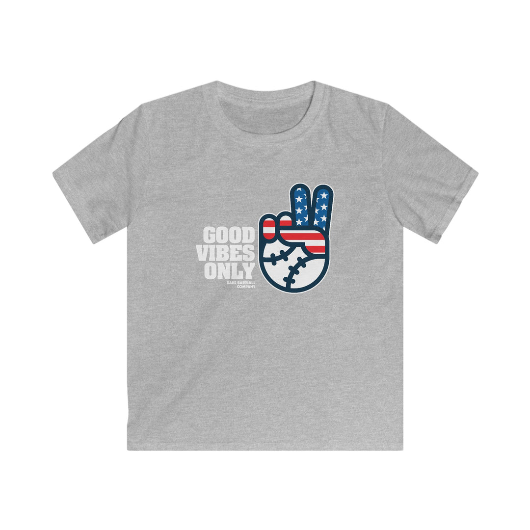 Kids Good Vibes Only Stars and Stripes Tee