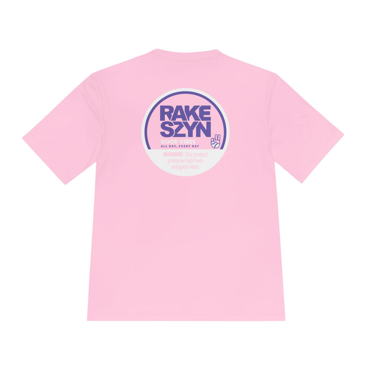 Rake SZYN Dry Fit Tee - Rake Baseball Company - RAKE BASEBALL | BASEBALL T-SHIRT | BASEBALL CLOTHING | GOOD VIBES ONLY