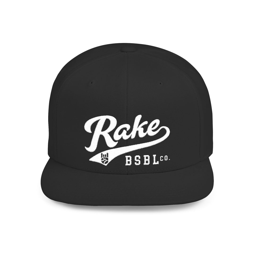 Rake Script Snapback Hat