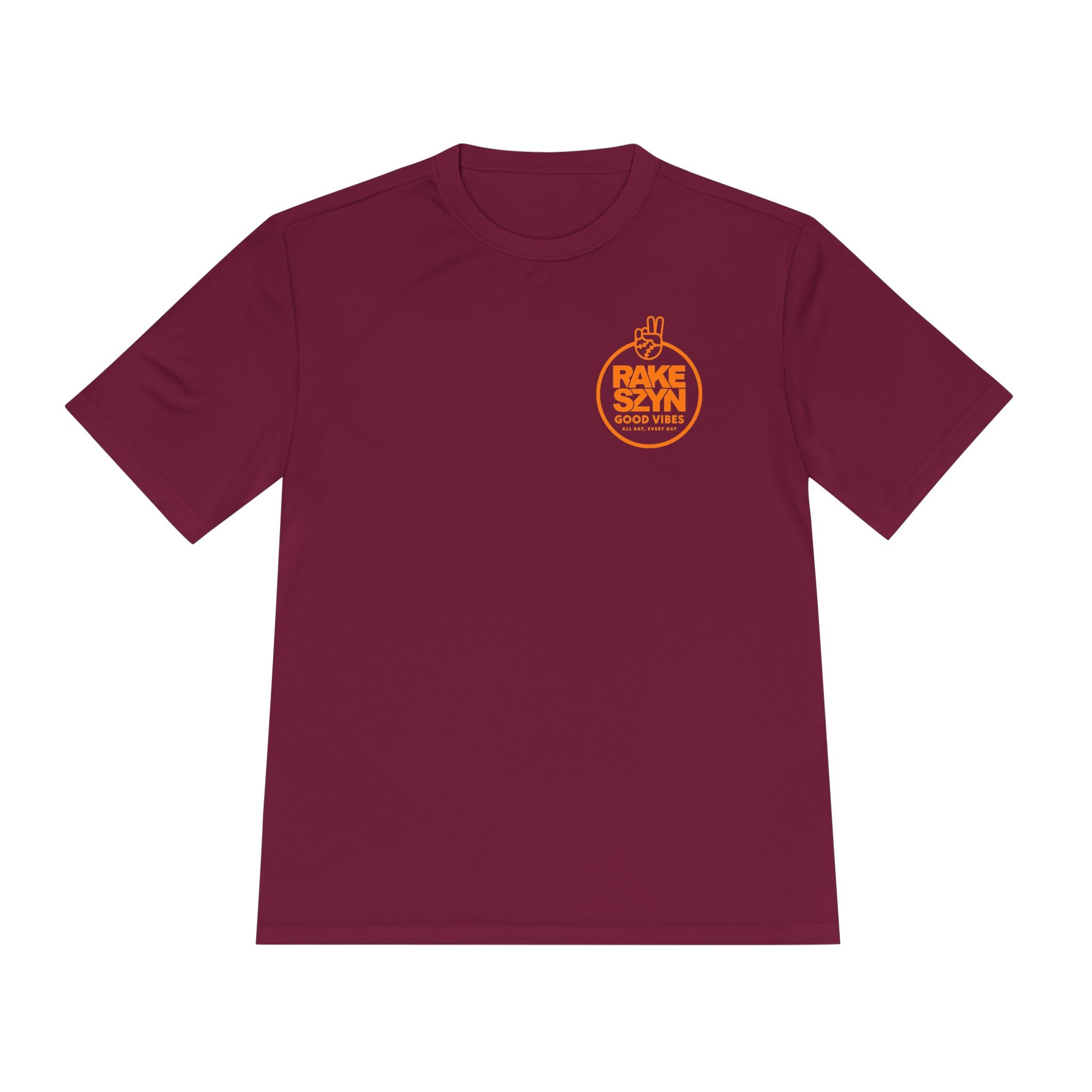 Rake SZYN Dry Fit Tee - Rake Baseball Company - RAKE BASEBALL | BASEBALL T-SHIRT | BASEBALL CLOTHING | GOOD VIBES ONLY