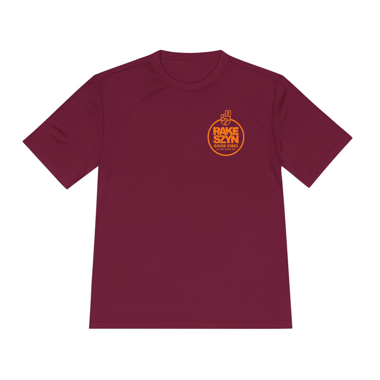 Rake SZYN Dry Fit Tee - Rake Baseball Company - RAKE BASEBALL | BASEBALL T-SHIRT | BASEBALL CLOTHING | GOOD VIBES ONLY