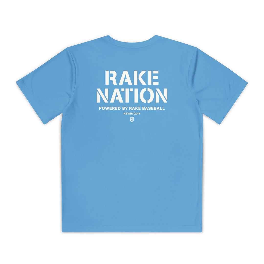 Kids Rake Nation Dry Fit Tee