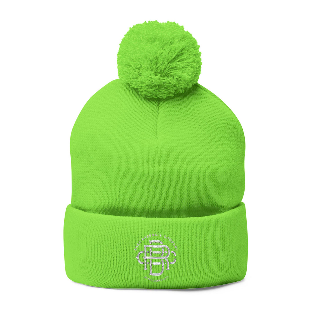 Rake Baseball Company Pom-Pom Beanie