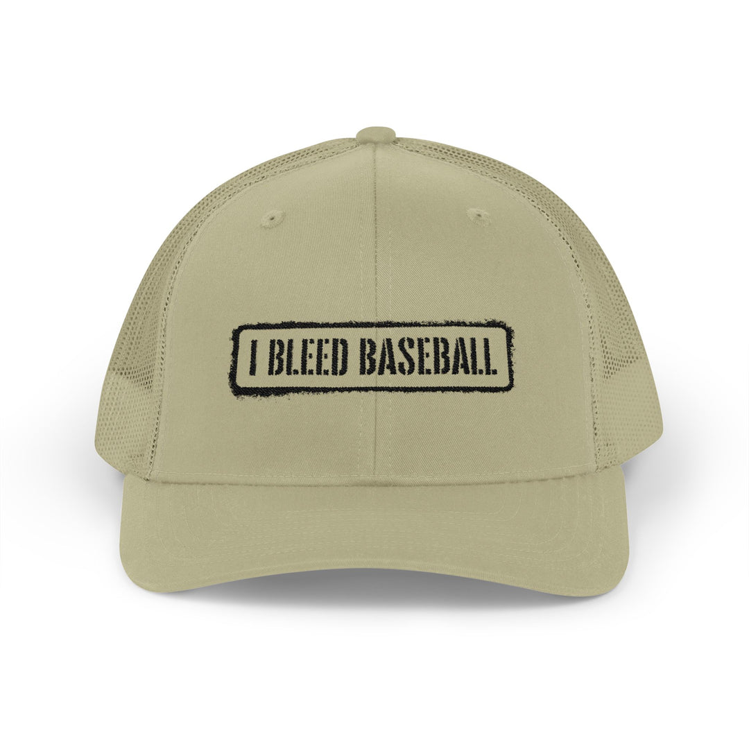 I Bleed Baseball Snapback Trucker Cap