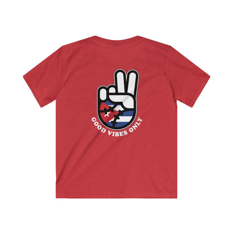 Kids Cuba Inspired WBC Edition Tee - Rake Baseball Company - RAKE BASEBALL | BASEBALL T-SHIRT | BASEBALL CLOTHING | GOOD VIBES ONLY