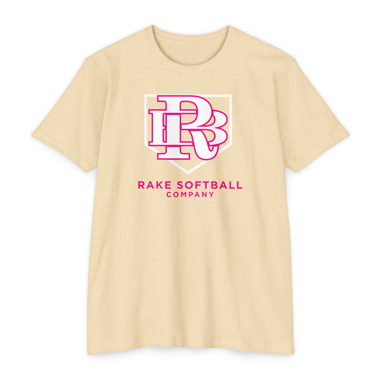 RB Homeplate Softball Tee - Rake Baseball Company - RAKE BASEBALL | BASEBALL T-SHIRT | BASEBALL CLOTHING | GOOD VIBES ONLY