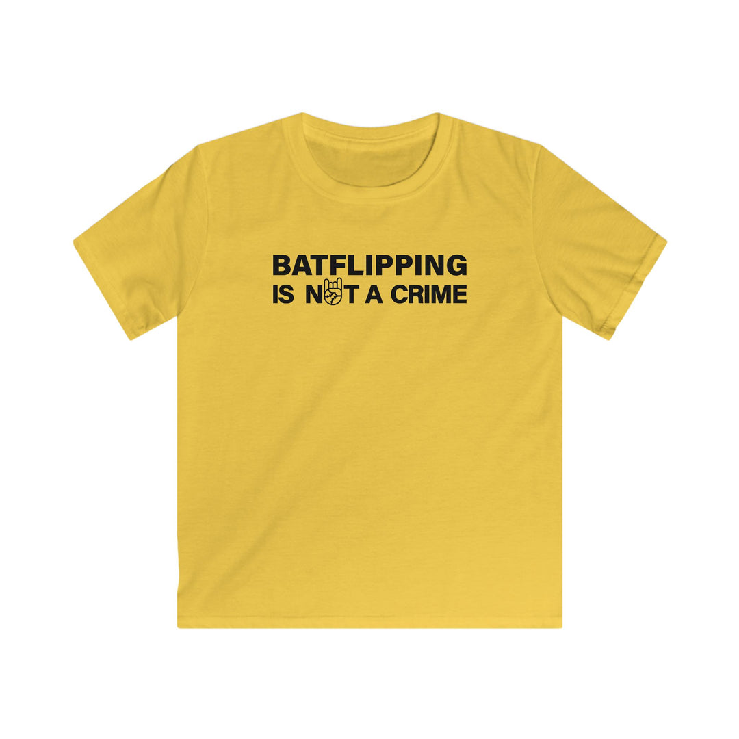 Kids Batflipping is Not a Crime Tee