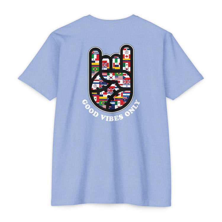 Good Vibes Only WBC Edition Tee - Rake Baseball Company - RAKE BASEBALL | BASEBALL T-SHIRT | BASEBALL CLOTHING | GOOD VIBES ONLY