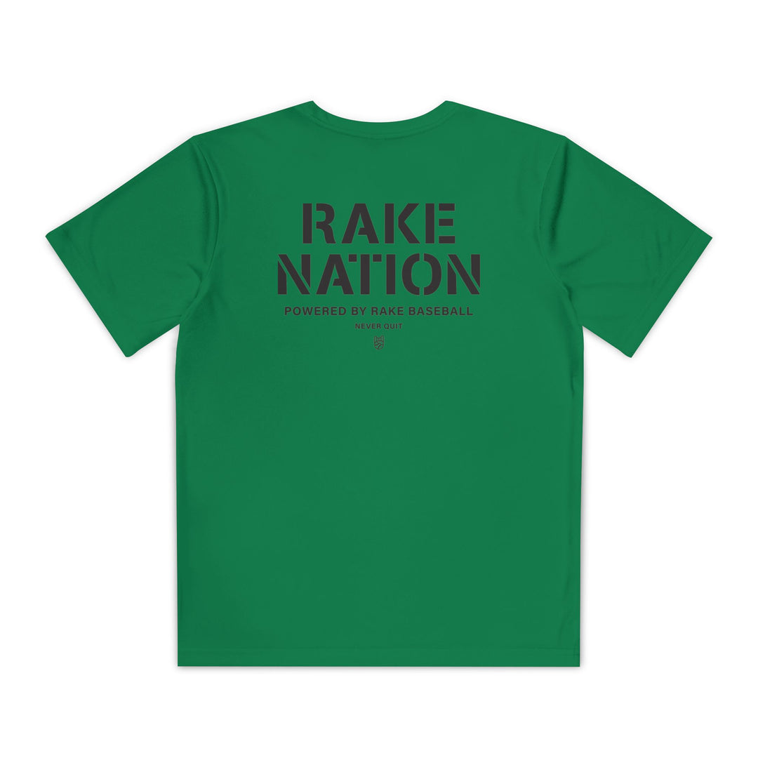 Kids Rake Nation Dry Fit Tee
