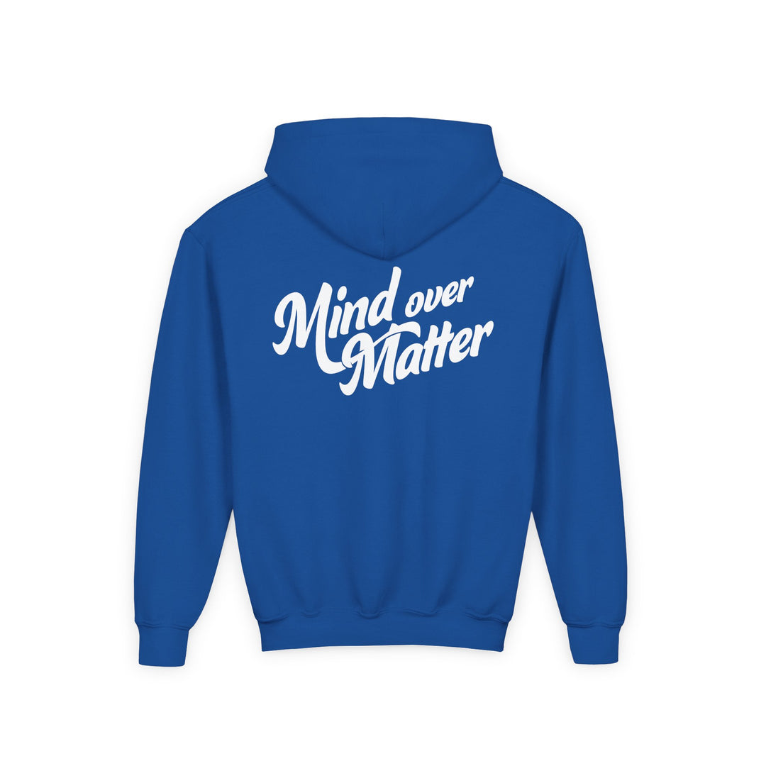 Kids Mind Over Matter Hoodie - Rake Baseball Company - RAKE BASEBALL | BASEBALL T-SHIRT | BASEBALL CLOTHING | GOOD VIBES ONLY