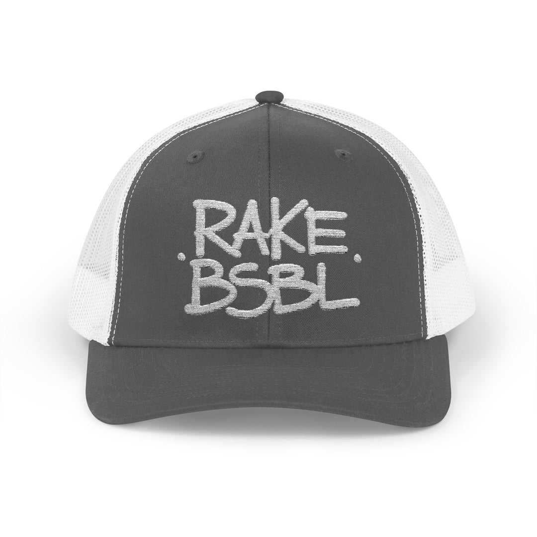 Rake BSBL Snapback Trucker Cap