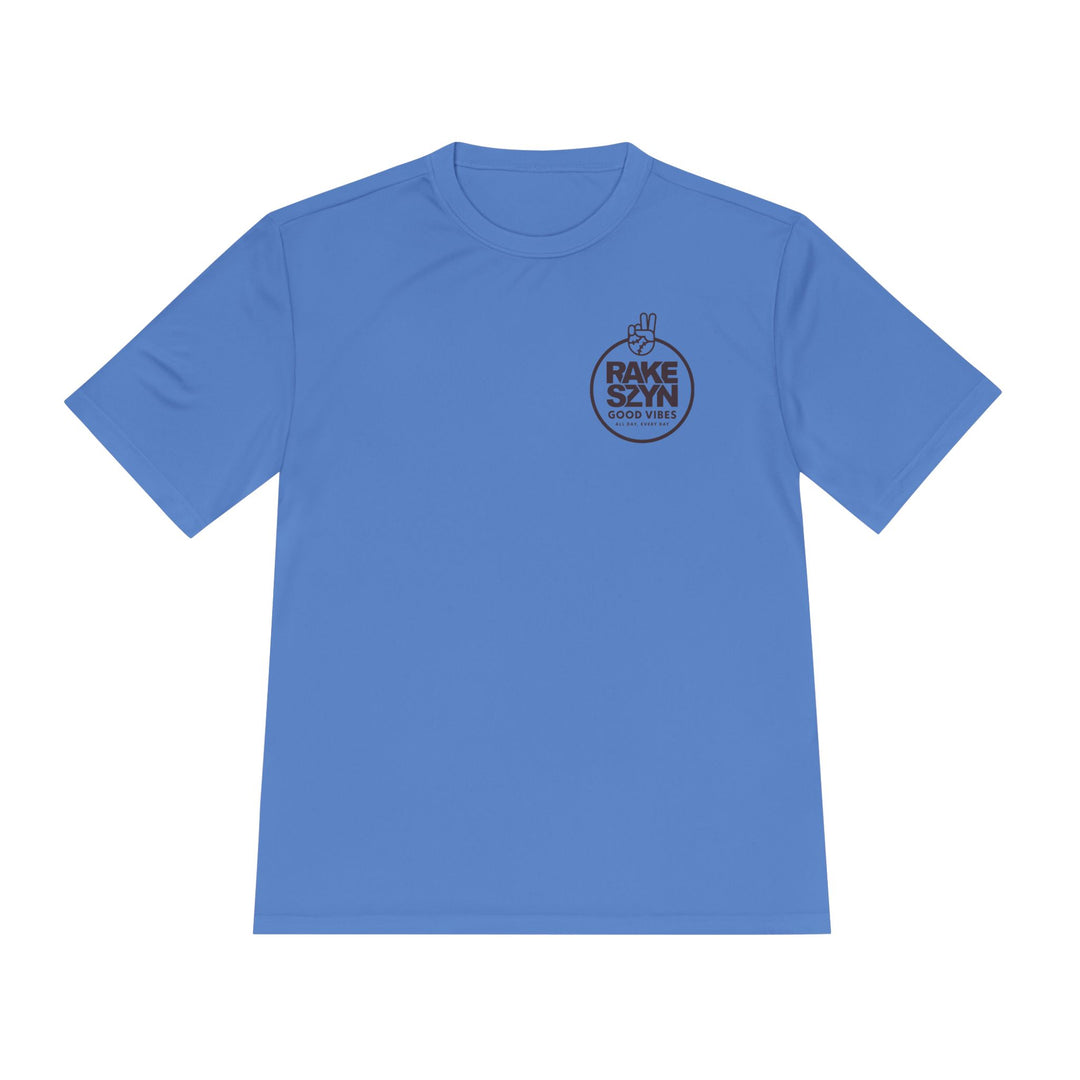 Rake SZYN Dry Fit Tee - Rake Baseball Company - RAKE BASEBALL | BASEBALL T-SHIRT | BASEBALL CLOTHING | GOOD VIBES ONLY