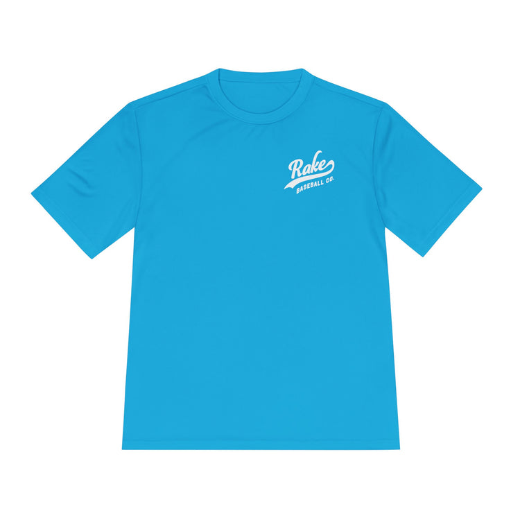 Mind Over Matter Dry Fit Tee - Rake Baseball Company - RAKE BASEBALL | BASEBALL T-SHIRT | BASEBALL CLOTHING | GOOD VIBES ONLY