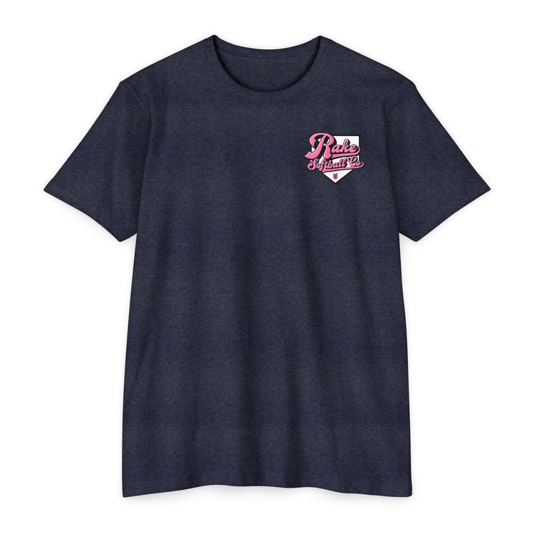 Rake Softball Co. Tee - Rake Baseball Company - RAKE BASEBALL | BASEBALL T-SHIRT | BASEBALL CLOTHING | GOOD VIBES ONLY