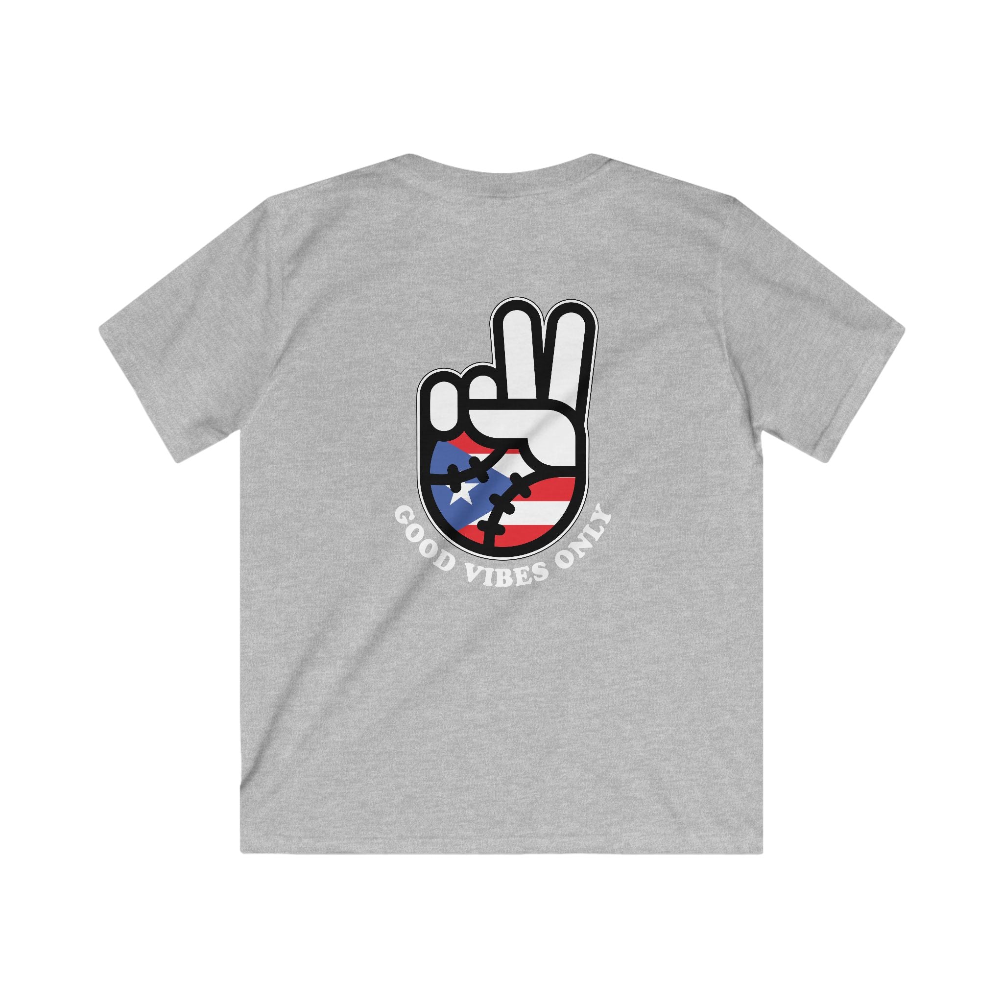 Kids Puerto Rico Inspired WBC Edition Tee - Rake Baseball Company - RAKE BASEBALL | BASEBALL T-SHIRT | BASEBALL CLOTHING | GOOD VIBES ONLY