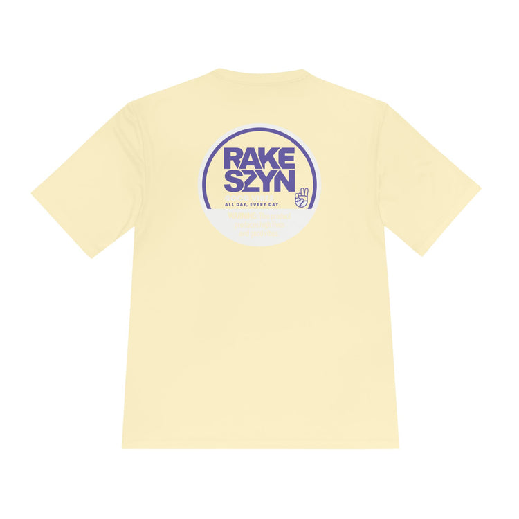 Rake SZYN Dry Fit Tee - Rake Baseball Company - RAKE BASEBALL | BASEBALL T-SHIRT | BASEBALL CLOTHING | GOOD VIBES ONLY